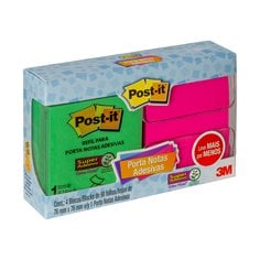 Imagem da Post-it® Porta Notas Adesivas + 4 Refis - 76mm x 76mm, 90 Folhas