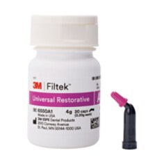 3M Filtek Universal Restorative Refill, 20 - 0.2g Capsules, A1, 6550A1