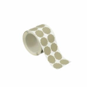 3M™ Finesse-it PSA Film Disc Roll 468LA, A3 3MIL, 1-3/8 in x NH, Scallop, Die 143S, 500 Discs/Roll, 4 Rolls/Caseimage