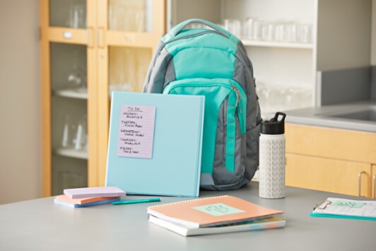 Post-it® Super Sticky Notes, Bali collection, 4 in. x 6 in.