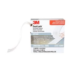 3M™ Dual Lock™ Reclosable Fastener MP3560, 1 in x 4.9 yd (2.5 cm x 4.5 m)