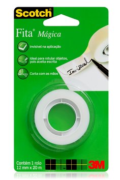Imagem da Fita Mágica Scotch 12mmX20m