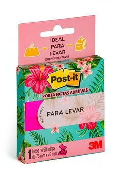 POST-IT® NOTAS PARA LEVAR ROSA 90F (HB004622880)