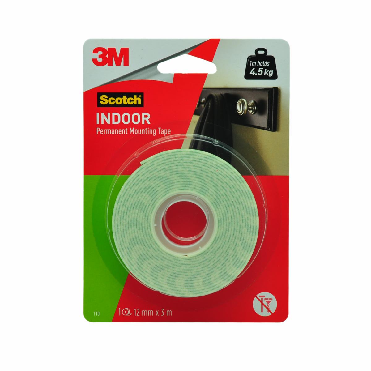 3M™ Scotch® Doublesided Mounting Tape CAT 1103B, 12mm x 3m 3M Indonesia