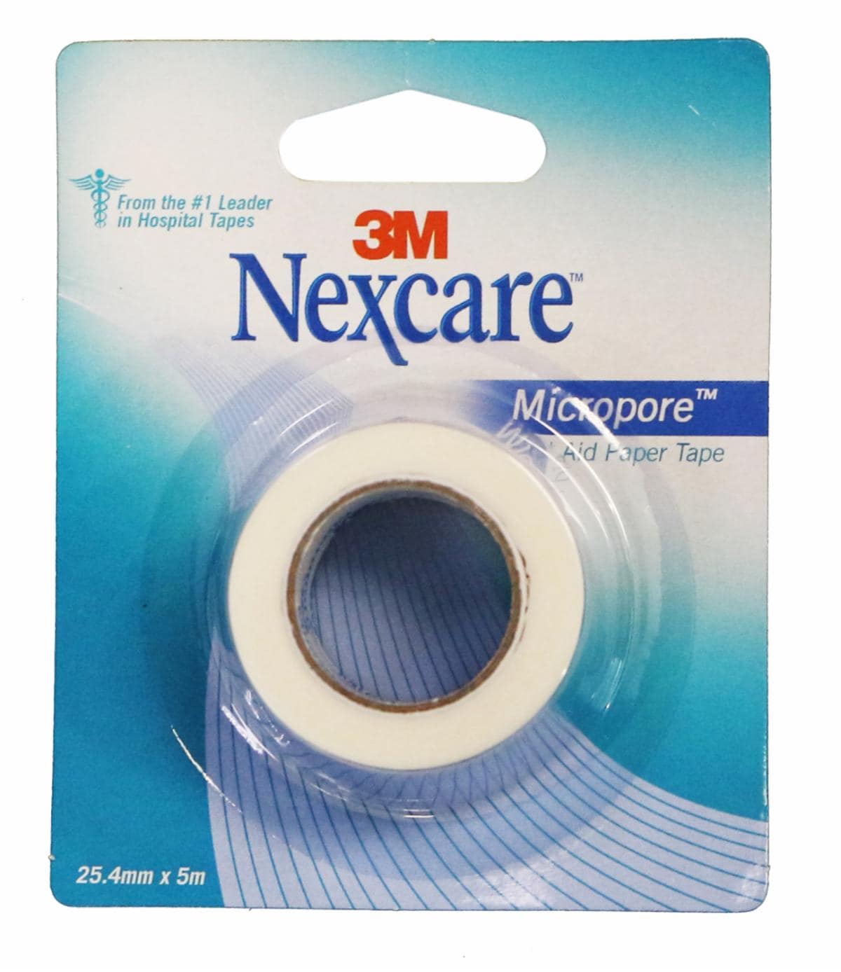 Nexcare™ Micropore™ First Aid Paper Tape, 25.4 mm x 5 m, 1 Roll/Pack