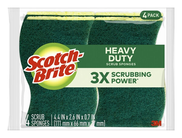 Scotch-Brite Heavy Duty Scrub Sponge 424-9