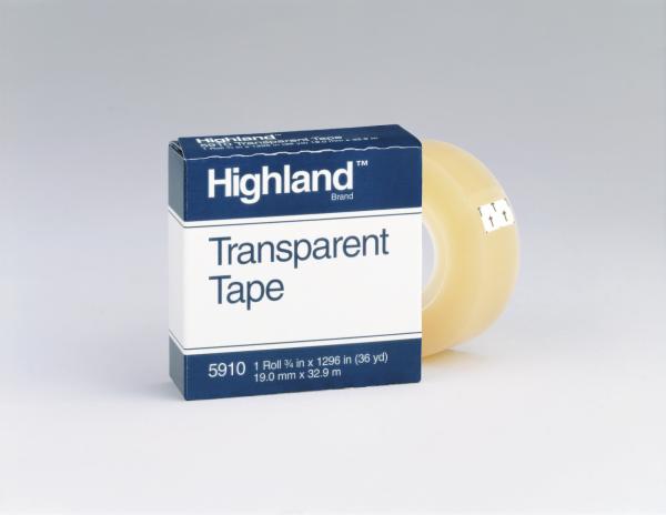 Highland Transparent Tape 5910