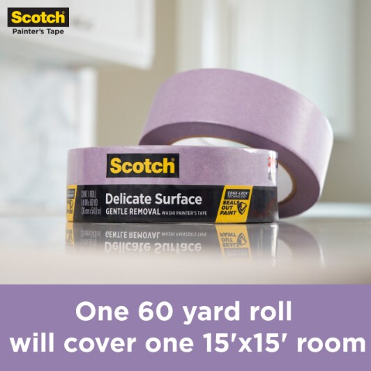 Scotch Delicate Surface Painter’s Tape 2080 Sunlight Resistant