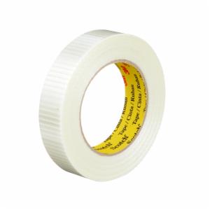 Scotch Bi-Directional Filament Tape 8959, Clear, 25 mm x 50 m, 5.7 mil, 36 rolls per case image Scotch Bi-Directional Filament Tape 8959, Clear, 25 mm x 50 m, 5.7 mil, 36 rolls per caseimage