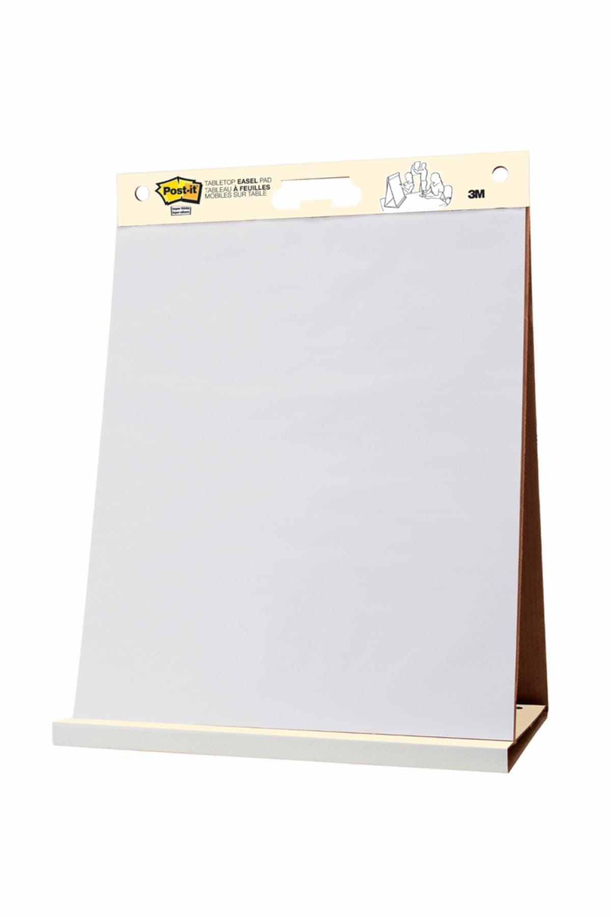 ポスト・イット® イーゼルパッド EASEL 563, ホワイト, 584 mm x 508 mm, 20 枚/パッド, 6 パッド/箱