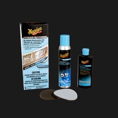 Kit de restauration de phares Meguiar's® en deux étapes G2970C, 4/caisse