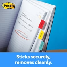 Post-it® Tabs 686-RALY, 1 in. x 1.5 in. (25,4 mm x 38,1 mm)