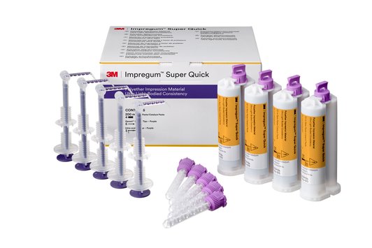 3m Impregum Super Quick Polyether Impression Material Ultra Light Body Garant Cartridge