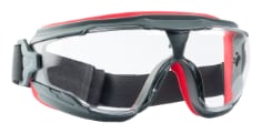3M(TM) Scotchgard(TM)Anti-Fog Goggle, Red/Gray, Gray Lens
