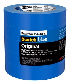 2090 ScotchBlue™ Original Painter's Tape - 24mm roll, 5-pack