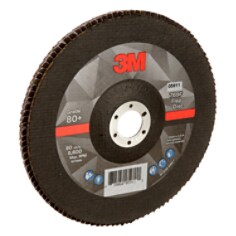 3M Flap Disc, 769F, T27, 80+, 7 in x 7/8 in (177.8 mm x 22.2 mm)