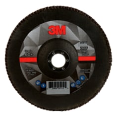 3M Flap Disc, 769F, T27, 60+, 7 in x 7/8 in (177.8 mm x 22.2 mm)