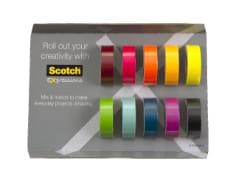 Scotch® Expressions Washi Tape-Amazon 10-pack SIOC Paper