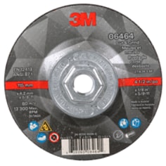 3M(TM) Cut & Grind Wheel, 6464, Type 27