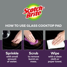 Scotch-Brite Glass Cooktop Pads