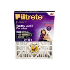 Healthy Living Ultra Allergen Deep Pleat Filter 20x25x5