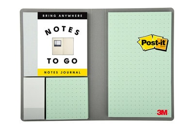 Post It Notes Journal Notes To Go Collection 4 Pads Pack One 2 7 8 In X 4 7 8 In One 3 In X 3 In One 1 7 8 In X 1 3 4 In One 3 4 In X 1 3 4 In 3m United States