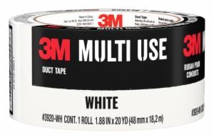 3M™ White Duct Tape 3920-WH, 1.88 in x 20 yd (48 mm x 18,2 m) image 3M™ White Duct Tape 3920-WH, 1.88 in x 20 yd (48 mm x 18,2 m)image