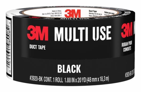 ™ Duct Tape Black 3920-BK
