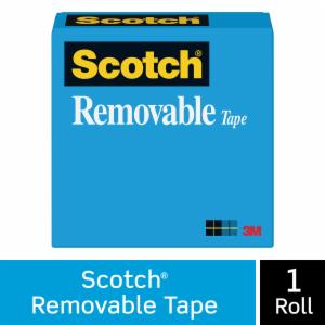 Scotch Removable Tape 811, 1 in x 2592 in Boxedimage