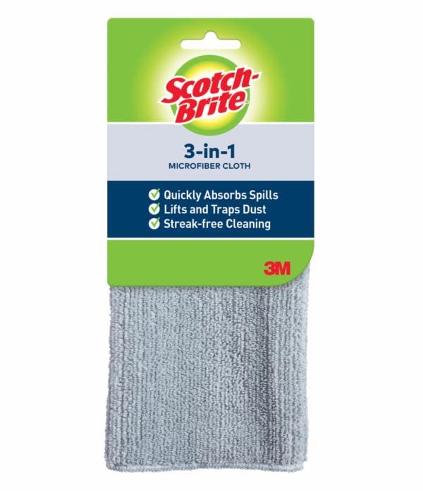 Scotch-Brite Microfiber 3-in-1 Cloth 9070
