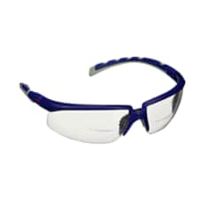 3M™ Solus™ 2000 Series S2025AF-BLU, Blue/Gray Temples, Clear Reader +2.5 lens  - Version 2-Rightside