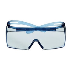 3M™ SecureFit™ 3700 Series SF3704SGAF-BLU, Blue Temples, Light Blue OTG lens - Version 2-Frontside