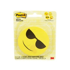 BC-2030-EMOJI2, Die Cut, 2.9 in x 2.9 in