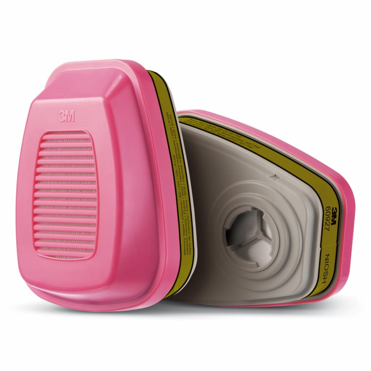 3M™ Mercury Vapour, Organic Vapour, and Acid Gas Cartridge with P100