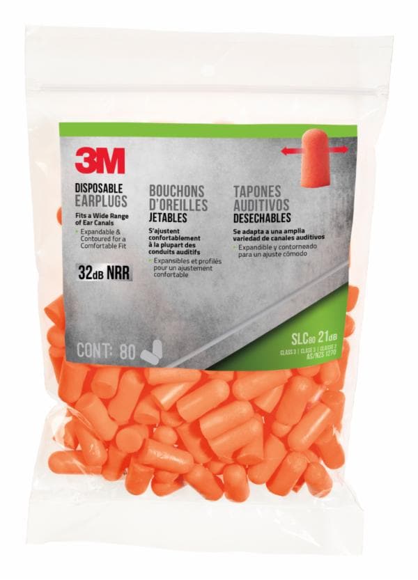 ™ Disposable Earplugs 92800G80-DC