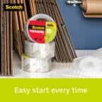 Scotch® Sure Start Shipping Packaging Tape 3450-2 1.88 in x 54.6 yd (48 mm x 50 m), 4 pk