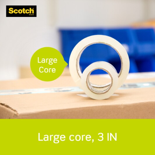 Scotch® Sure Start Shipping Packaging Tape 3450-2 1.88 in x 54.6 yd (48 mm x 50 m), 4 pk