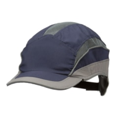 3M™ First Base™ 3 Bump Cap Elite Navy/Grey Reduced Peak (55 mm) 2031216 - Leftside