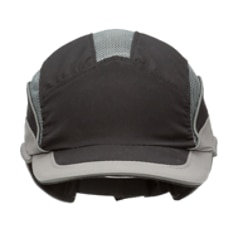 3M™ First Base™ 3 Bump Cap Elite Black/Grey Reduced Peak (55 mm) 2031219 - Frontside