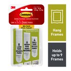 Command™ Assorted Picture Hanging Strips, Big Pack 17211-BPEF
