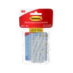 Command™ Decorating Clips, 17026CLRC-VP, clear, value pack