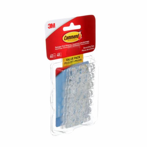 Clear Decorating Clips, Value Pack of 45 Transparent Clips and 54 Smal –  ENNYTHING