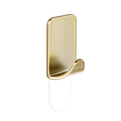 Command Small Metallic Hooks, 17032BR-4EF, brass