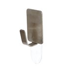 Command Small Stainless Steel Metal Hooks, 17031SS-4EF