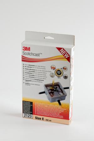 3M™ Scotchcast Re-enterable Electrical Insulating Resin 2123E (9.4 oz) Size E, 10/Case image 3M™ Scotchcast Re-enterable Electrical Insulating Resin 2123E (9.4 oz) Size E, 10/Caseimage