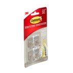 Command Small Stainless Steel Metal Hooks, 17031SS-4EF
