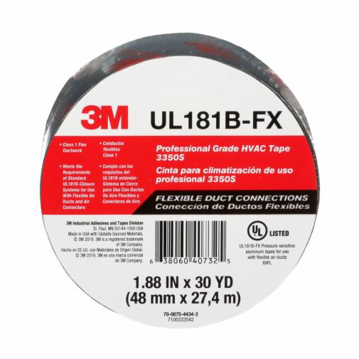 3M™ Professional Grade Flexible HVAC Sealing Tape 3350S