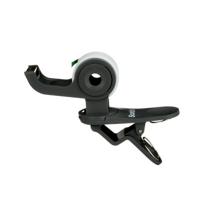 Scotch Desktop Tape Dispenser, C19-CLIP-SR, clip & twist, .75 in x 350 in , 1 per pack