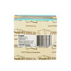 Post-it Super Sticky Notes Cube, 2027-SSAFG-EF, bright colours, 3 in x 3 in , 1 per pack