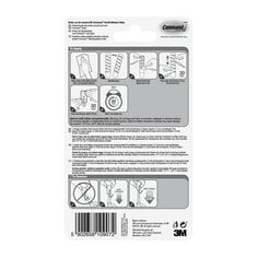 Command™ Small Clear Wire Hooks with Clear Strips 17067CLR-5